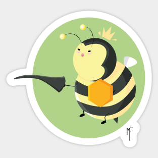 Queen Bee Sticker